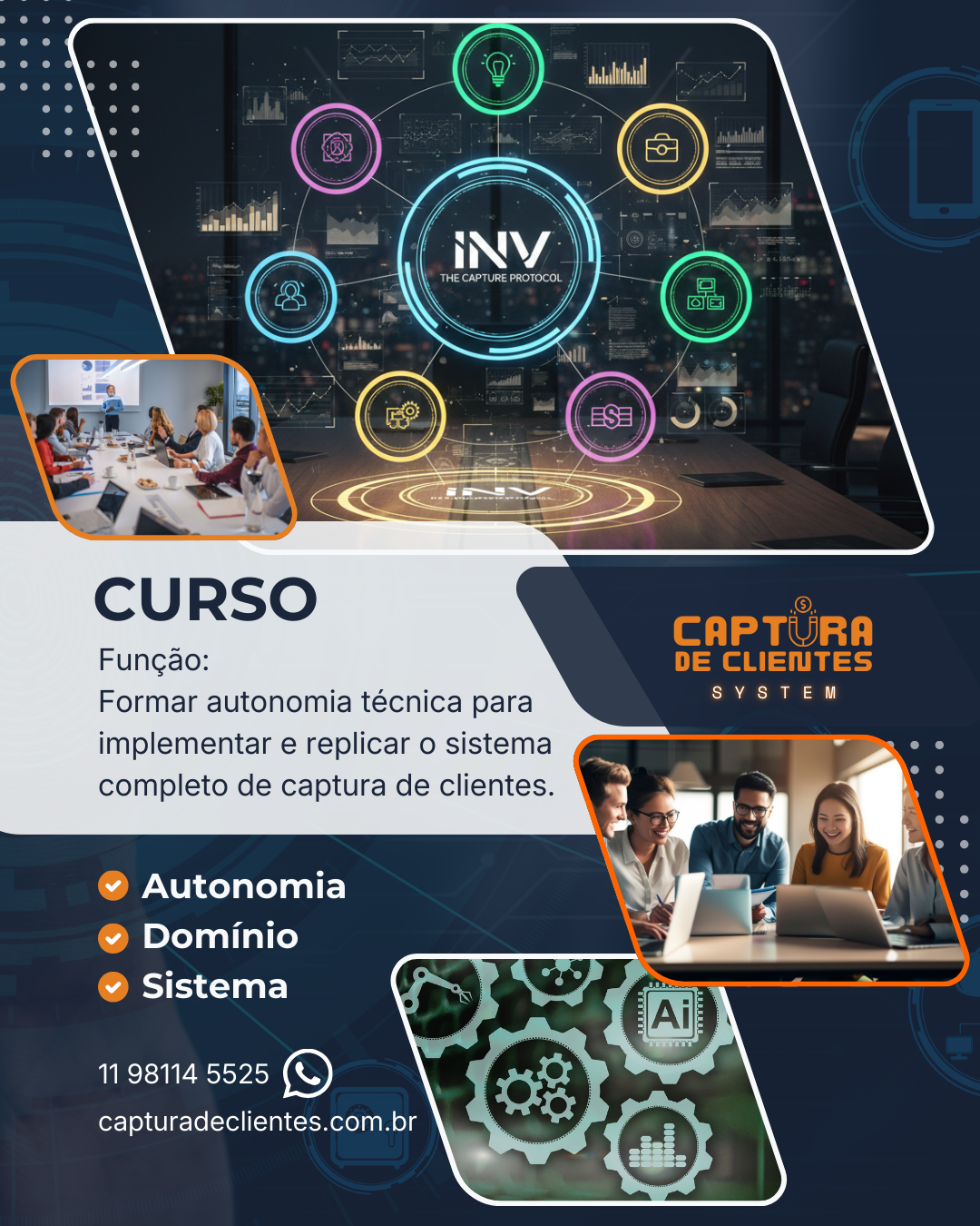Curso Captura de Clientes curso captura de clientes e vendas online
