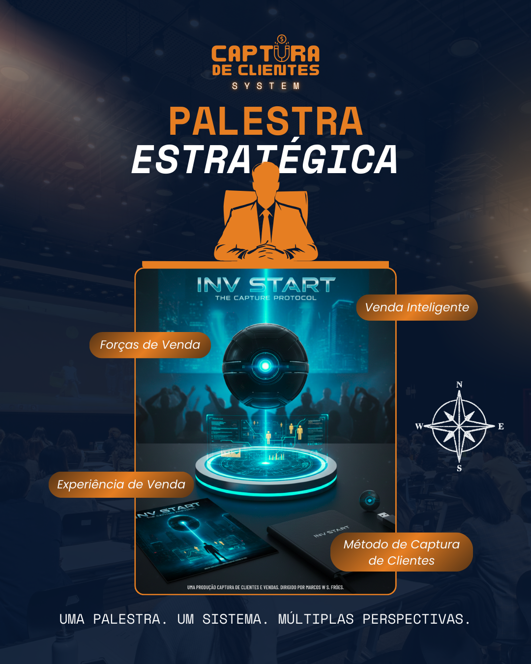 Palestra Comunicação Que Conquista palestra captura de clientes e vendas
